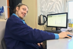 Andrey and his funny spectrum