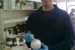 Into the past - Rustam Iminov in the lab