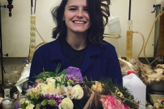 Valeriia is selebrating her birthday in the lab
