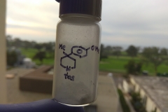 Decarboxylative tertiary arylation