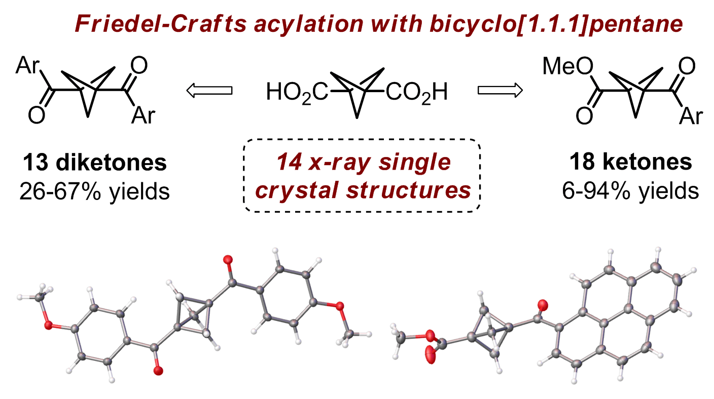 Bicyclo[1.1.1]pentane Ketones via Friedel–Crafts Acylation